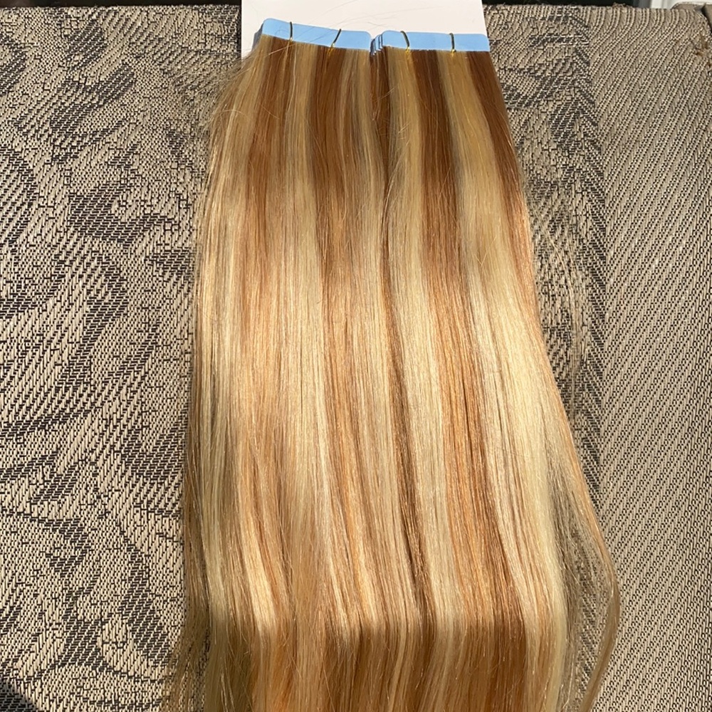 16 inch human tape in hair extensions